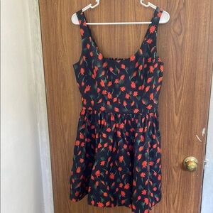 JCREW Floral Sleeveless Dress A Line